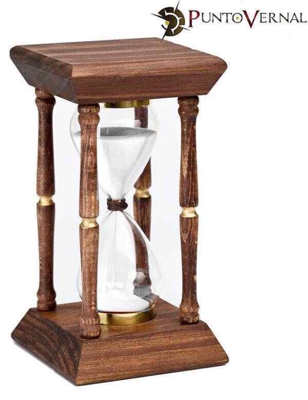 Baroque hourglass. Since the beginning of time, mankind has had the need to measure time.
