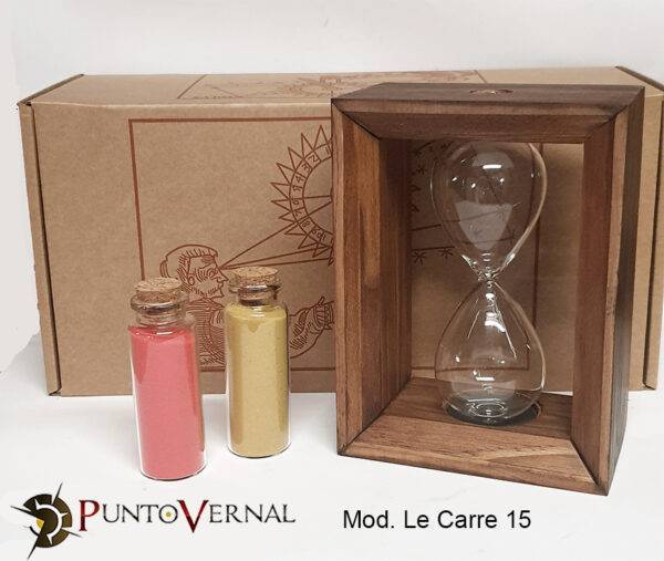 We have prepared this sand ceremony ritual kit in the shape of an hourglass